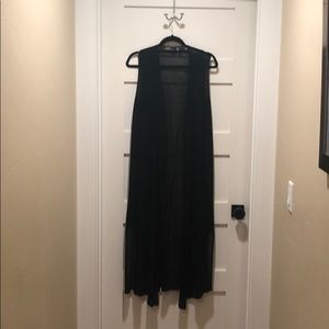 Eileen Fisher long cardigan vest. Worn 2x